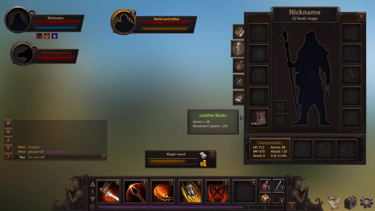 Classic RPG GUI📱 - изображение 3